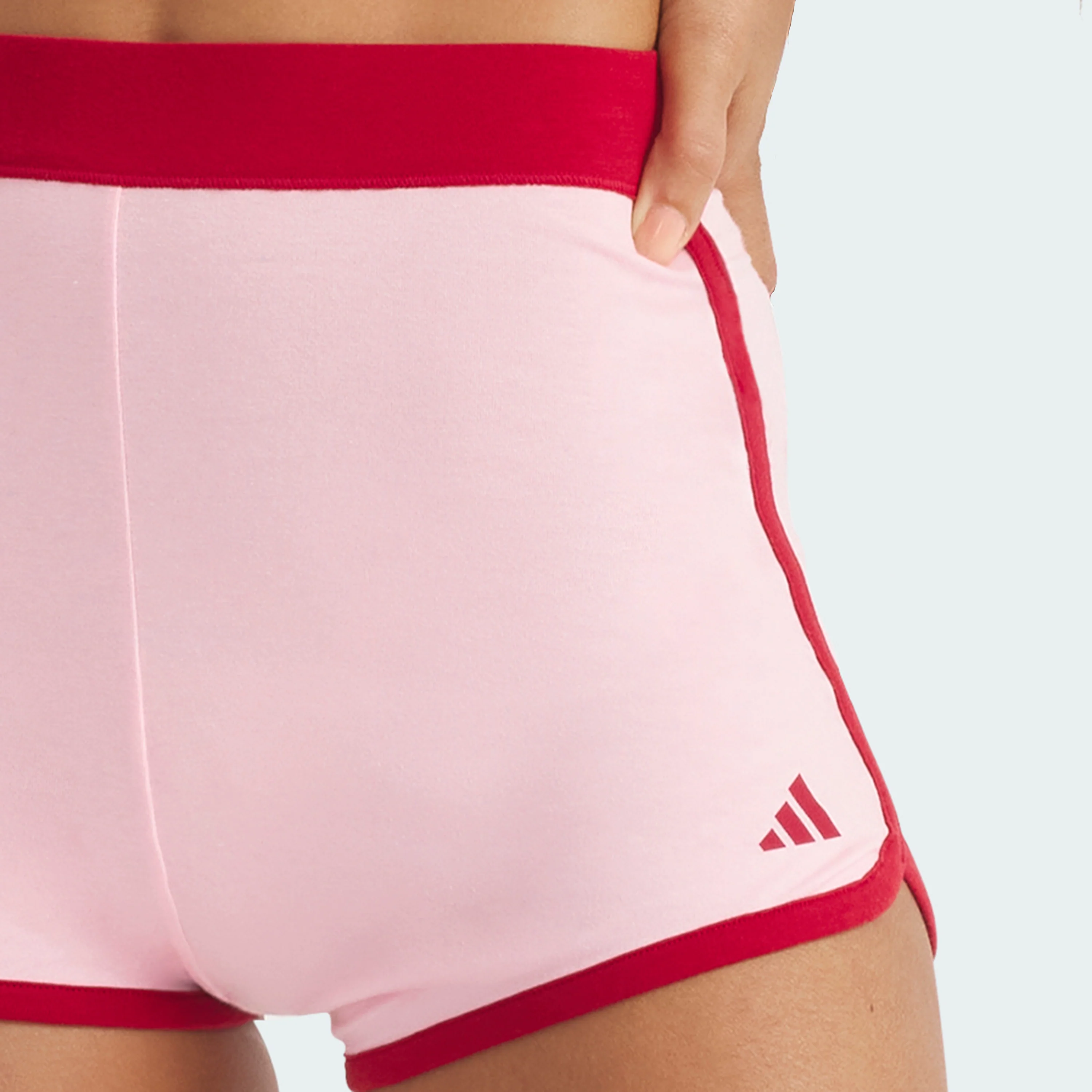 ACTIVE ESSENTIALS COTTON CONTRAST DOLPHIN SHORT - Image 4