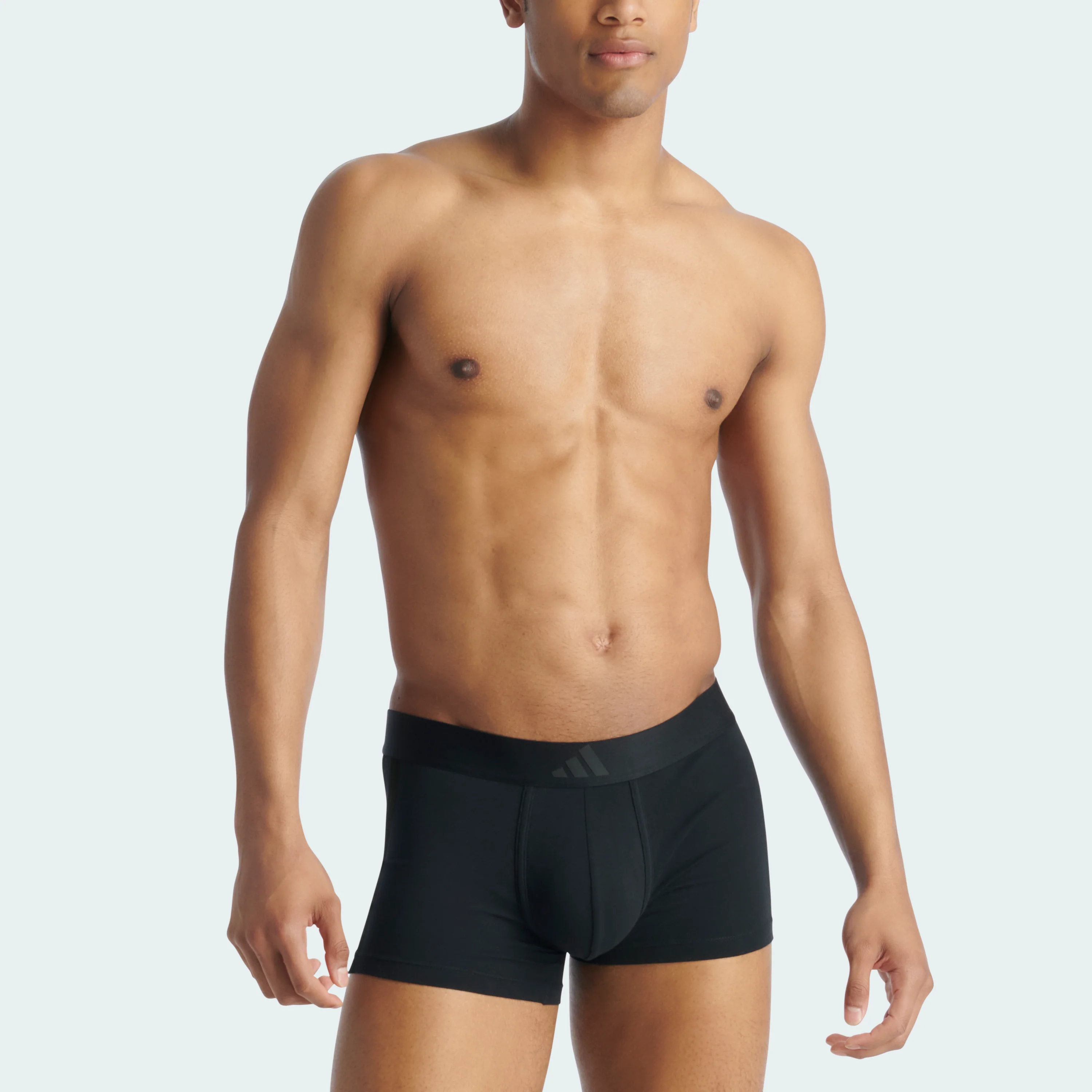 ACTIVE FLEX COTTON 3 STRIPES LOW RISE TRUNK 2 PAIRS - Image 6