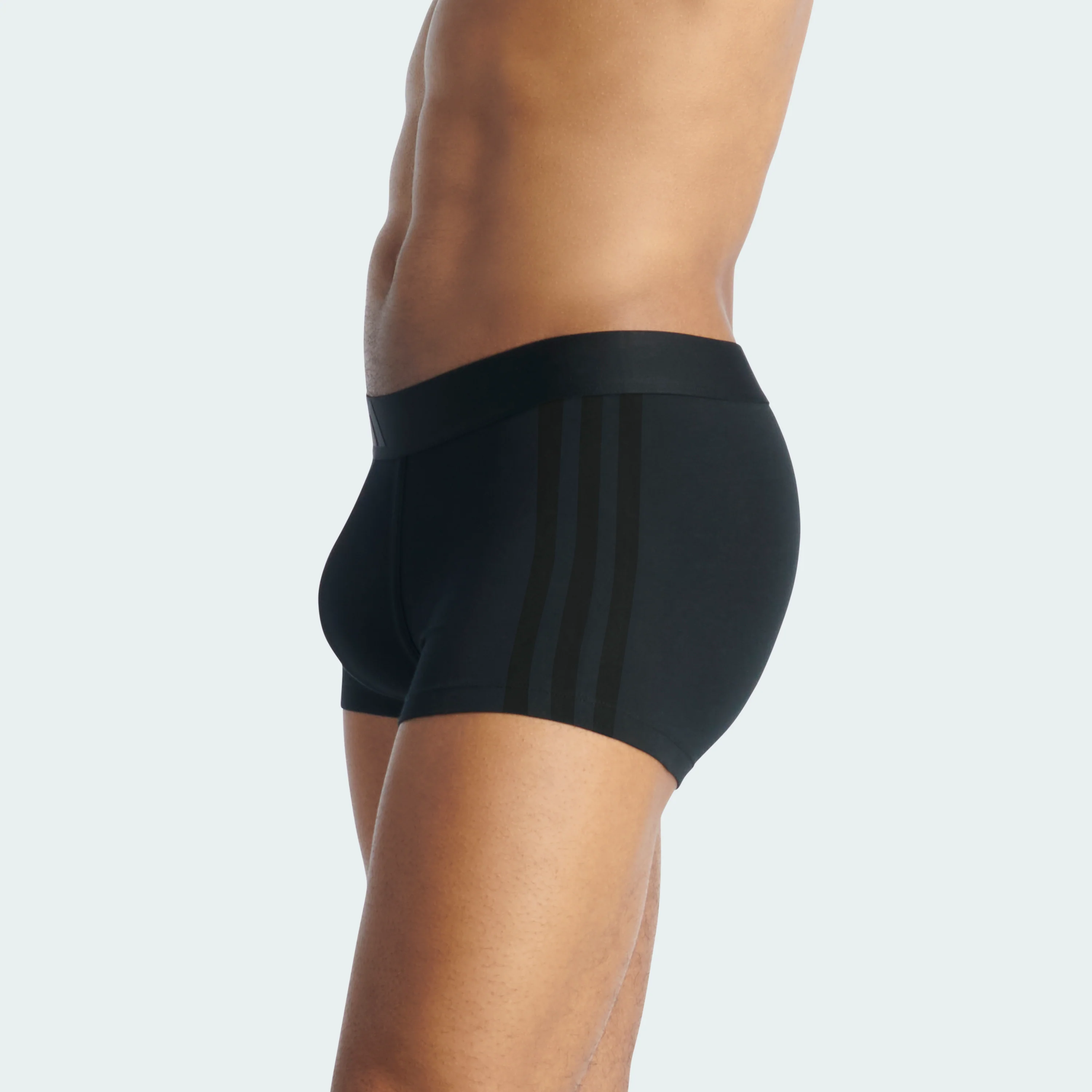 ACTIVE FLEX COTTON 3 STRIPES LOW RISE TRUNK 2 PAIRS - Image 9