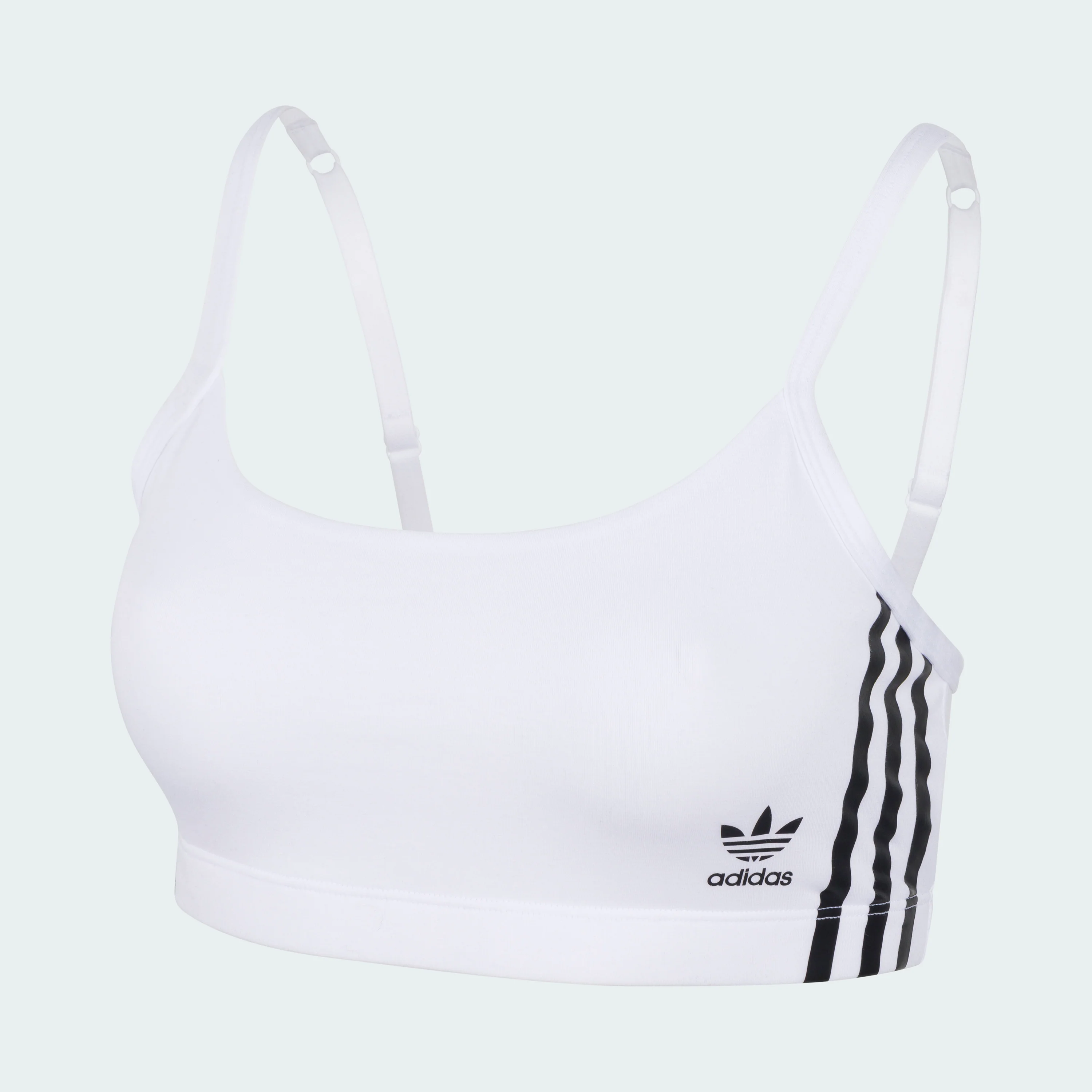 ADICOLOR COMFORT FLEX COTTON SCOOP BRALETTE - Image 11