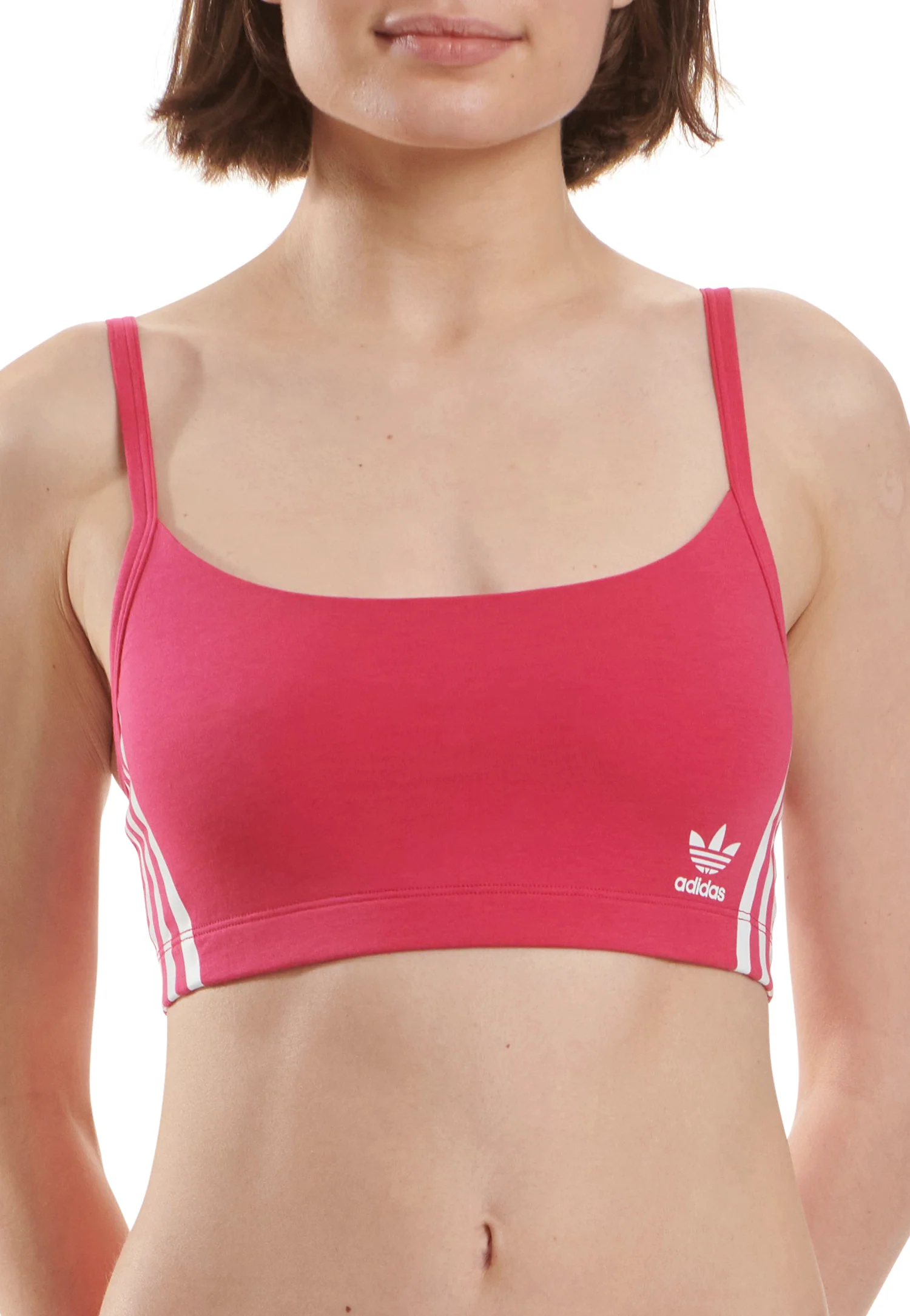 ADICOLOR COMFORT FLEX COTTON SCOOP BRALETTE - Image 21